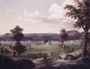 George Henry Durrie Summer Landscape Near New Haven oil painting reproduction